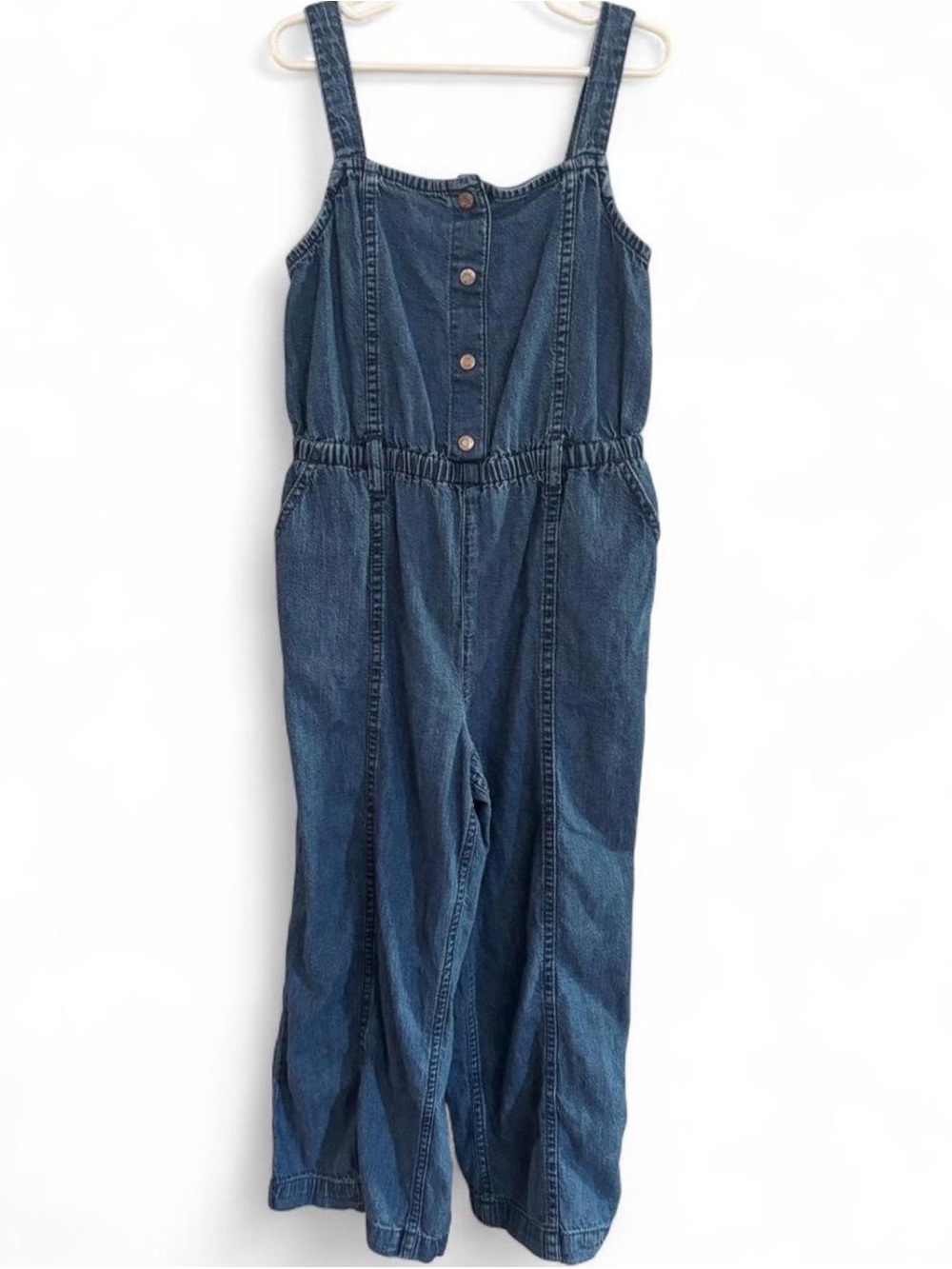 Gap Kids Denim Jumpsuit Overalls Girls Size 8